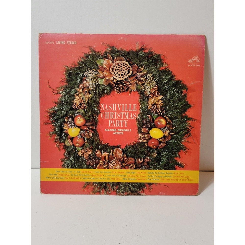 All Star Nashville Artists - Nashville Christmas Party Vinyl Record Album LP
